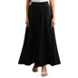 Aurelia WomenS Crepe Loose Fit Mid Rise Palazzo Bottom (20Cra60094-601659_Black_X-Small)