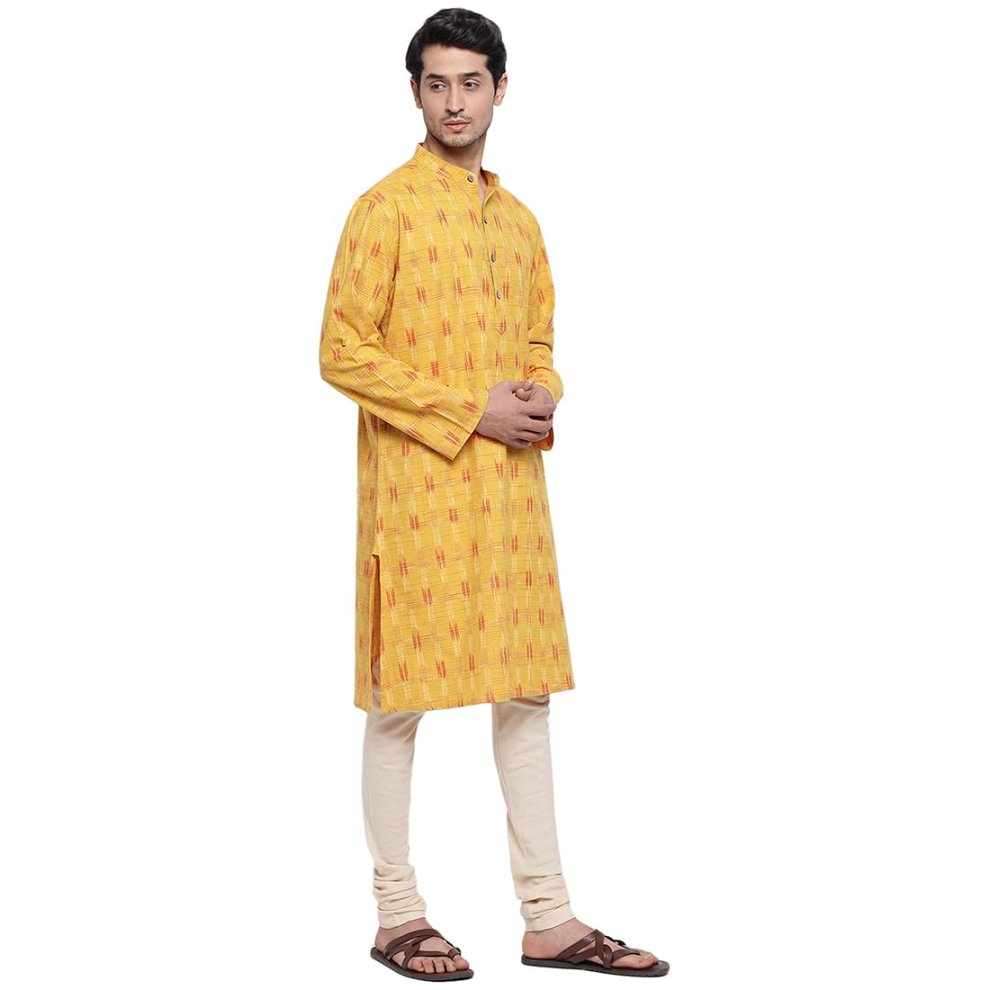 Fabindia Men's Cotton Relaxed Kurta