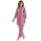 SHIENZY Ethnic Co-Ord Set | Casual Pant Top for Women | Fancy Kurta Set | Full Dress Pair | Stylish Kurti Outfit | Co-Ordination