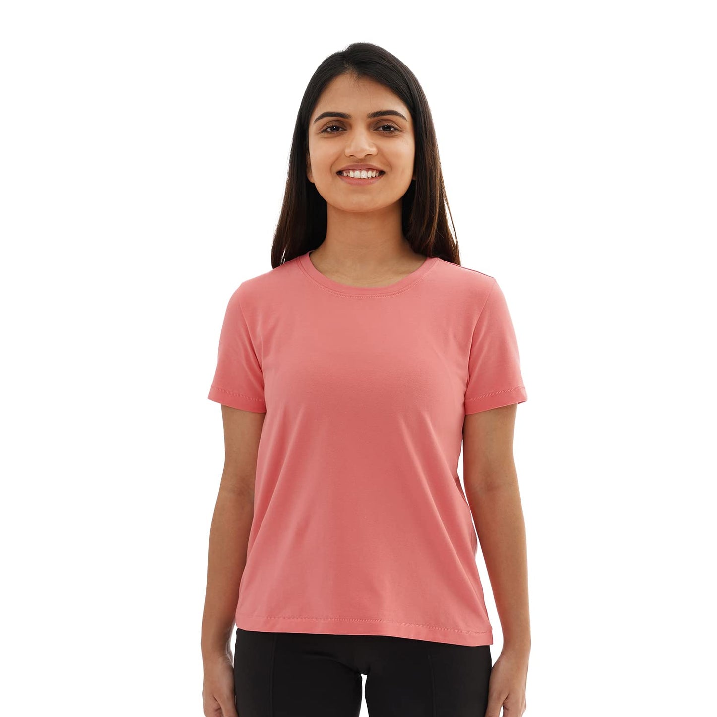 BlissClub Women The Last tee |Stays New for 750+ Days |10X Durable| Round Neck | Womens t-Shirt | Short Sleeves | Hip Covering |