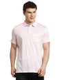 Turtle Men Light Pink Solid Pure Cotton T-Shirt