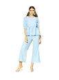 Stylum Womens Self Design Rayon Blend Kurti Pant Set
