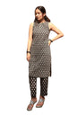Leriya Fashion WomenS Rayon Regular Kurta Set (Lf-K2721&P143_Black