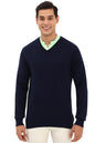 Allen Solly Men Regular Fit Solid Full Sleeve V Neck Pullover