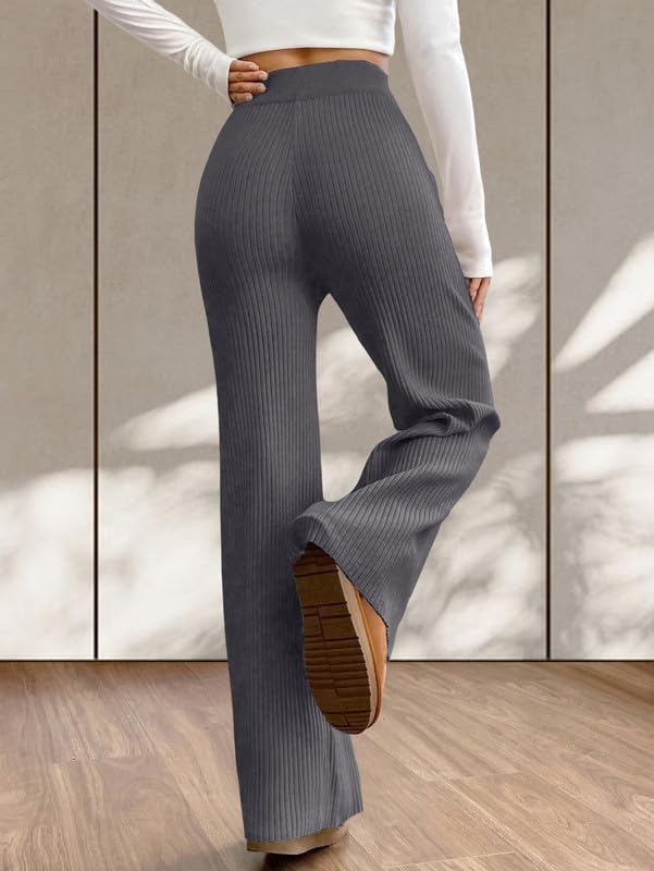 Tee Projekt Regular Fit Trouser for Women & Girls l Casual Summer Trouser l Cotton Blend Loose Fit Trousers (Pack of 3)