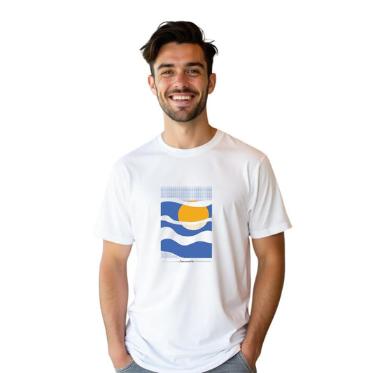 Nobero MenS Solid Regular Fit T-Shirt (1M-Twts-C0696_White
