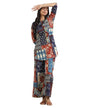 I Enterprise Women'S Cotton Tunic Knee-Length Dress (Y1_Inco-043_Multicolor6