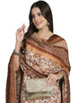 Pinkmint Straight Cotton Printed Kurta And Pant Set With Fancy Dupatta 3 Piece Suit Set Festival