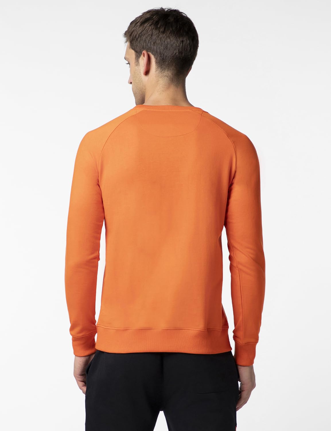 FYLTR Mens Casual Raglan Sleeve Sweatshirt with Pocket Detail - Full Sleeve | Rib Hem & Cuff | Casual Winterwear for Men