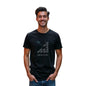 Nobero MenS Graphic Printed Regular Fit T-Shirt (1M-Twts-C1177-Bs_Black_2
