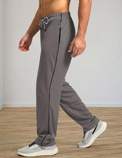 Pinkmint Track Pant For Men Spendex Regular Fit Active Wear Jogger L Sports Wear L Gym Track Pants (Pack Of 3)