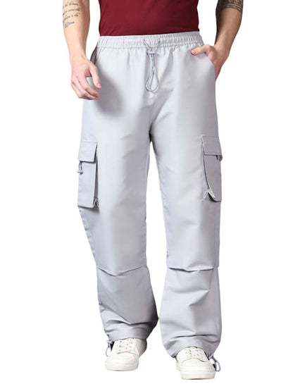 Kotty MenS Cargo Pants | Cotton Cargo Pants For Men | Comfortable & Stylish Cargos(Grey,28)