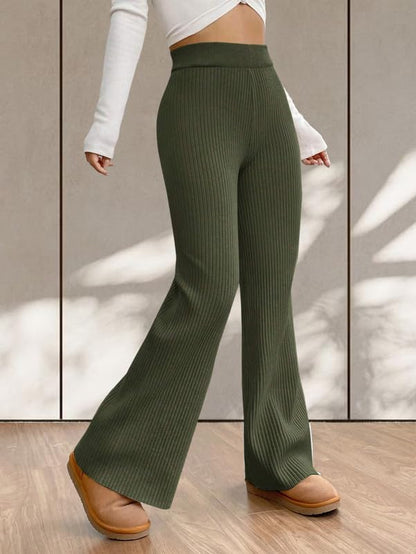 Tee Projekt Women s Textured Trousers for Women l Loose Fit High-Waisted Pant l Office, Formal, Home Trouser (Pack of 3)
