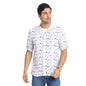 Turtle Men Rayon Multicolor Printed Slim Fit Casual Shirts