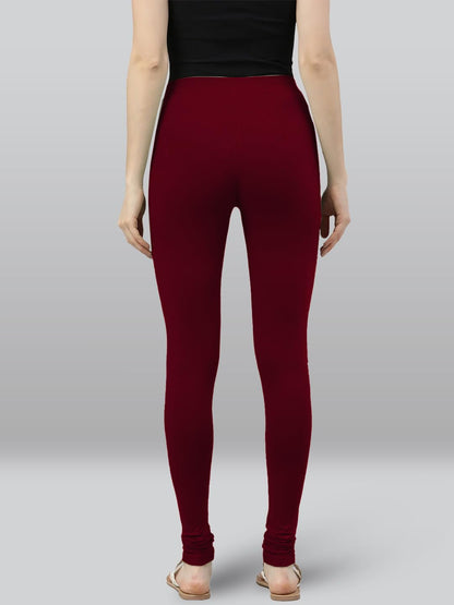 Lyra Premium Viscose Full Length Churidar Leggings For Women