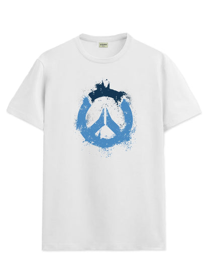 ADRO Mens Printed T-Shirt for Men | R22-M-PC-WH