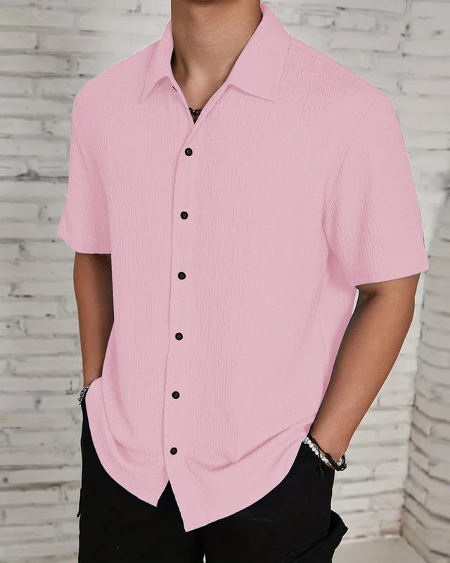 I Enterprise Casual Shirt For Men|| Regular Fit Shirt For Men|| Men Stylish Shirt || Men Solid Shirt With Spread Collar & Half S