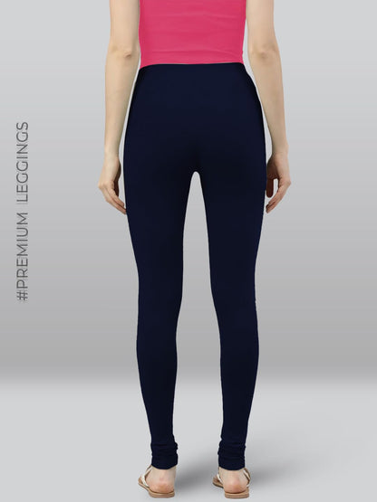 Lyra Premium Viscose Full Length Churidar Leggings For Women