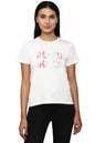 Allen Solly Women Regular Fit Printed Graphic Casual T-Shirt