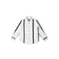 Pepe Jeans BoyS Striped Regular Fit Shirt (Pb302607_White