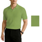 Leriya Fashion MenS Cotton Regular Fit Polo T-Shirt  Plain & Comfortable Light Green