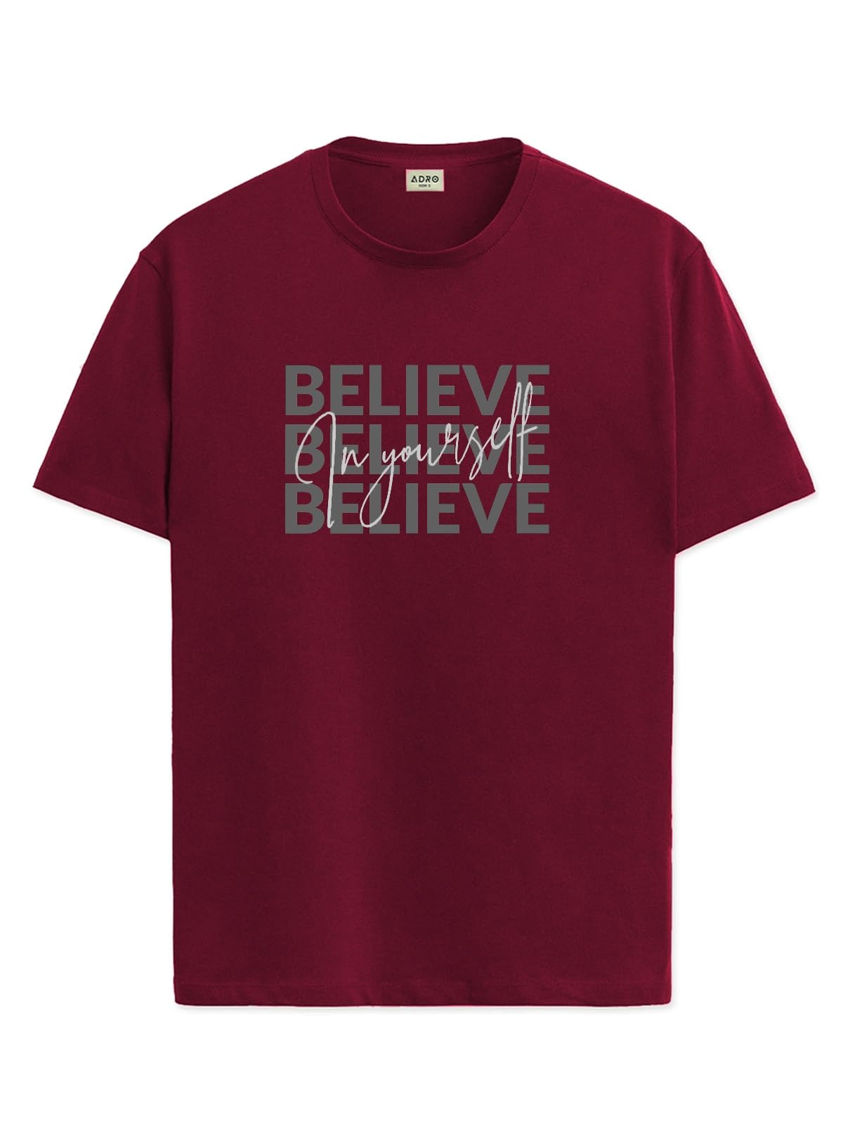 ADRO Tshirt for Men | Printed T Shirt for Men | 100% Cotton T-Shirt |Printed T Shirt | T-Shirts | RN24-INV