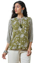 Soch Womens Regular Fit Tunic Shirt (FWA4TU30183B_Olive