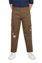 Allen Solly Boys Regular Fit Printed Graphic Cargo Pants