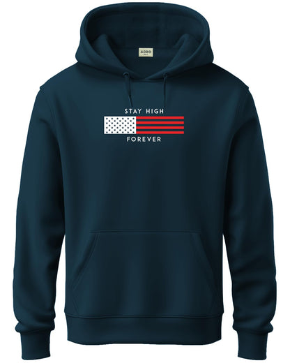 ADRO Cotton Sweatshirt for Men | Mens Hoodies | H24-FLAG-SB-S Teal
