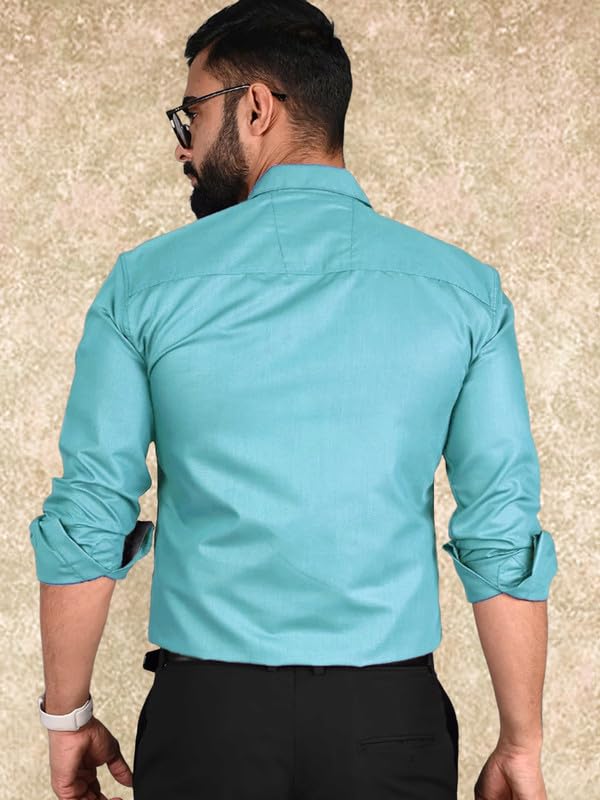 Tee Projekt Casual Shirt for Men Regular Fit Long Sleeve Shirt Suitable for Event Formal Wear