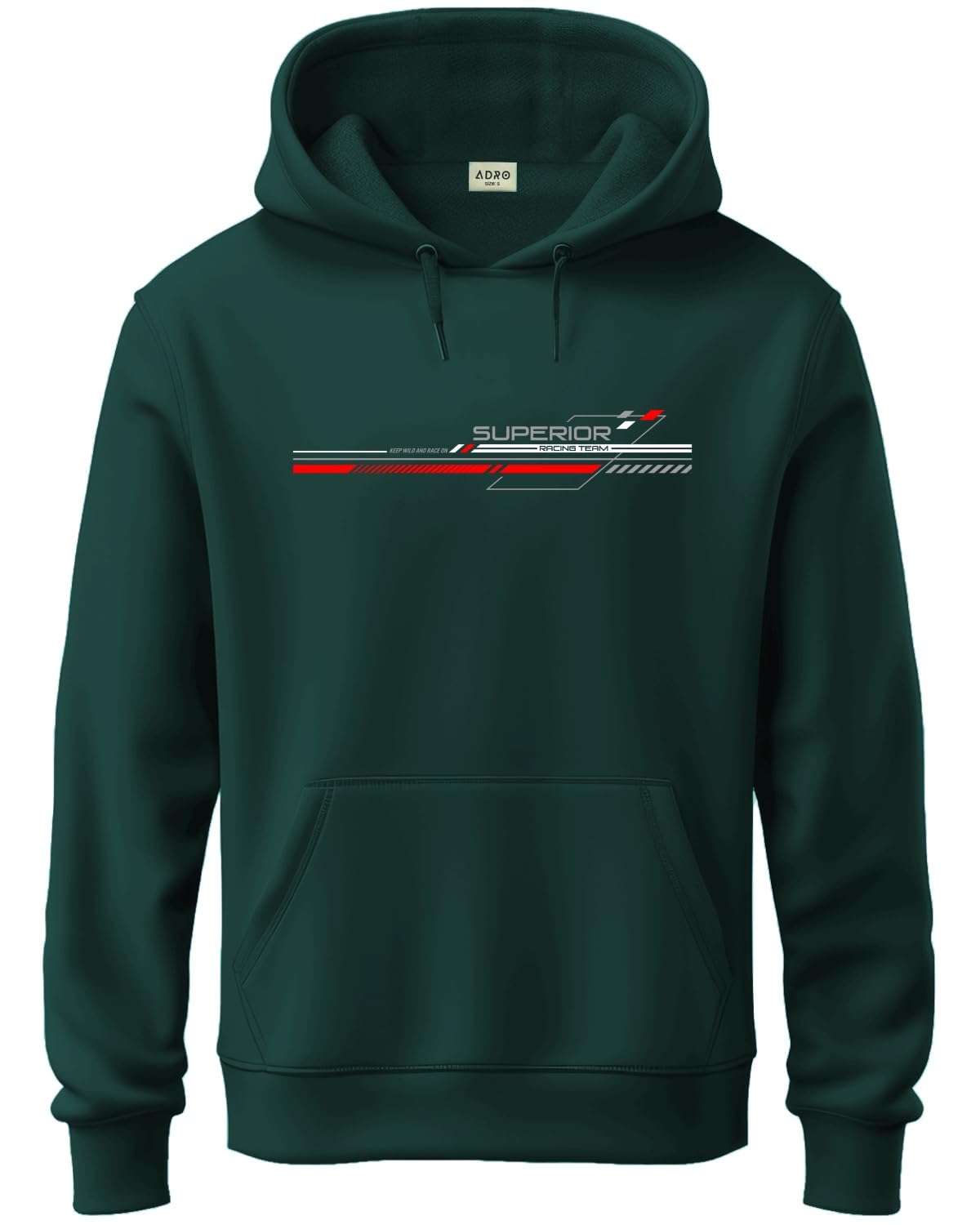 ADRO Hoodies for Men, 320 GSM Soft Cotton Hoodie Fabric, Long Lasting Printed Hoodie for Winter | Mens Hoodies | Sweatshirt for