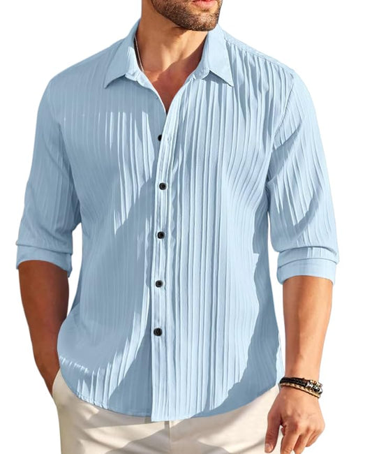 Royalscout Textured Shirts For Men || Casual Shirt For Men || Men Stylish Shirt || Shirt For Men|| Men Fancy Shirt || Men Full S