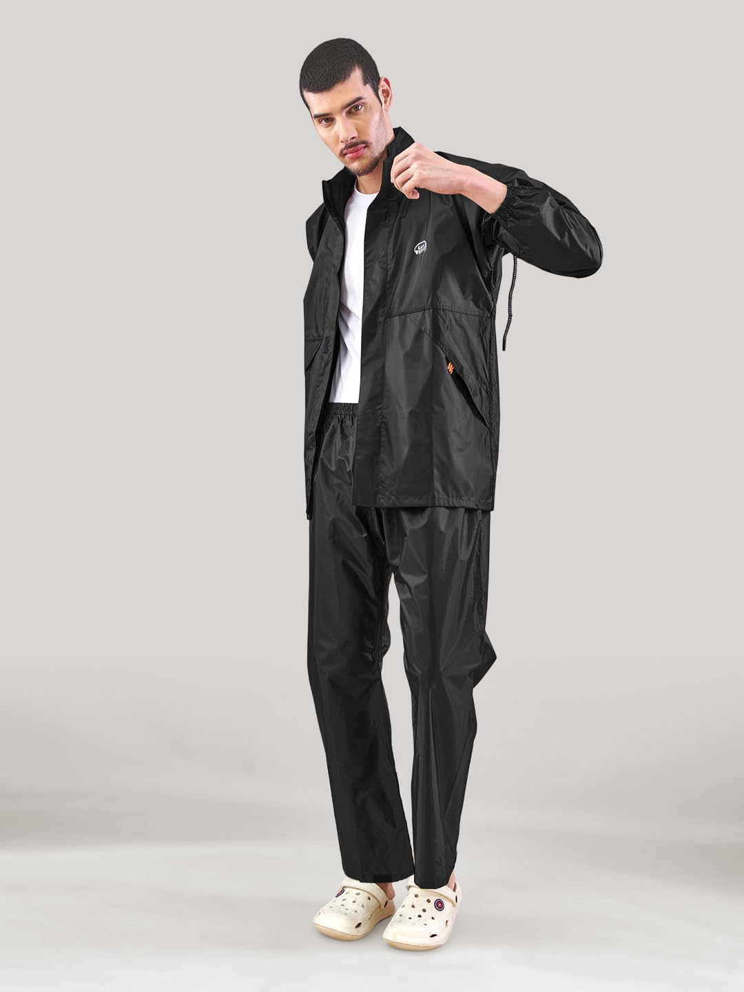 Lux Venus Plain Tapping Rain Suit For Men.