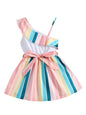 TAGAS Baby Girls Polyester Fit and Flare Knee-Length Dress | Girls Dress Multicolour