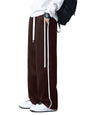 Greciilooks Men High Rise Casual Trousers Pants | Regular Trouser Loose Fit | Sports Stylish Treck Pant | Sweatpants | (Sports |