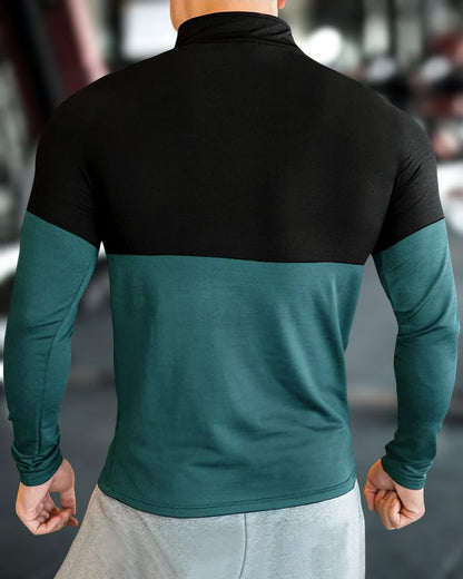 Noble Monk MenS Regular Fit Round T Shirt |Full Sleeves |Solid Pattern | Casual T-Shirt For Men