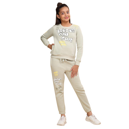 Sweet Dreams Girl Printed Tracksuit