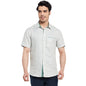 Fabindia MenS Slim Shirt_Green M