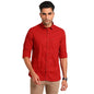 Turtle Men PC Slim Fit Casual Printed Red Shirt