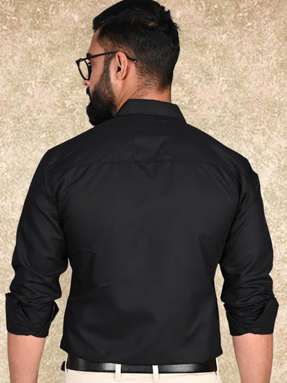 Tee Projekt Casual Shirt for Men Regular Fit Long Sleeve Shirt Suitable for Event Formal Wear