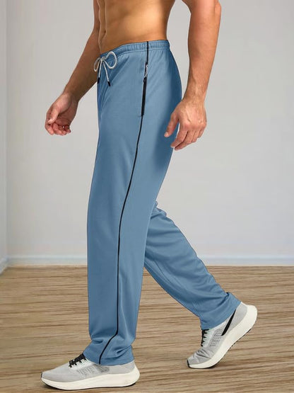 Pinkmint Track Pant For Men Spendex Regular Fit Active Wear Jogger L Sports Wear L Gym Track Pants (Pack Of 3)