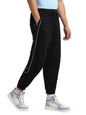 Nobero Malone Joggers MenS Solid Black Color Slim Fit Night Sleep Lounge Running Joggers Lower Wear Sweat Bottoms Track Pants O