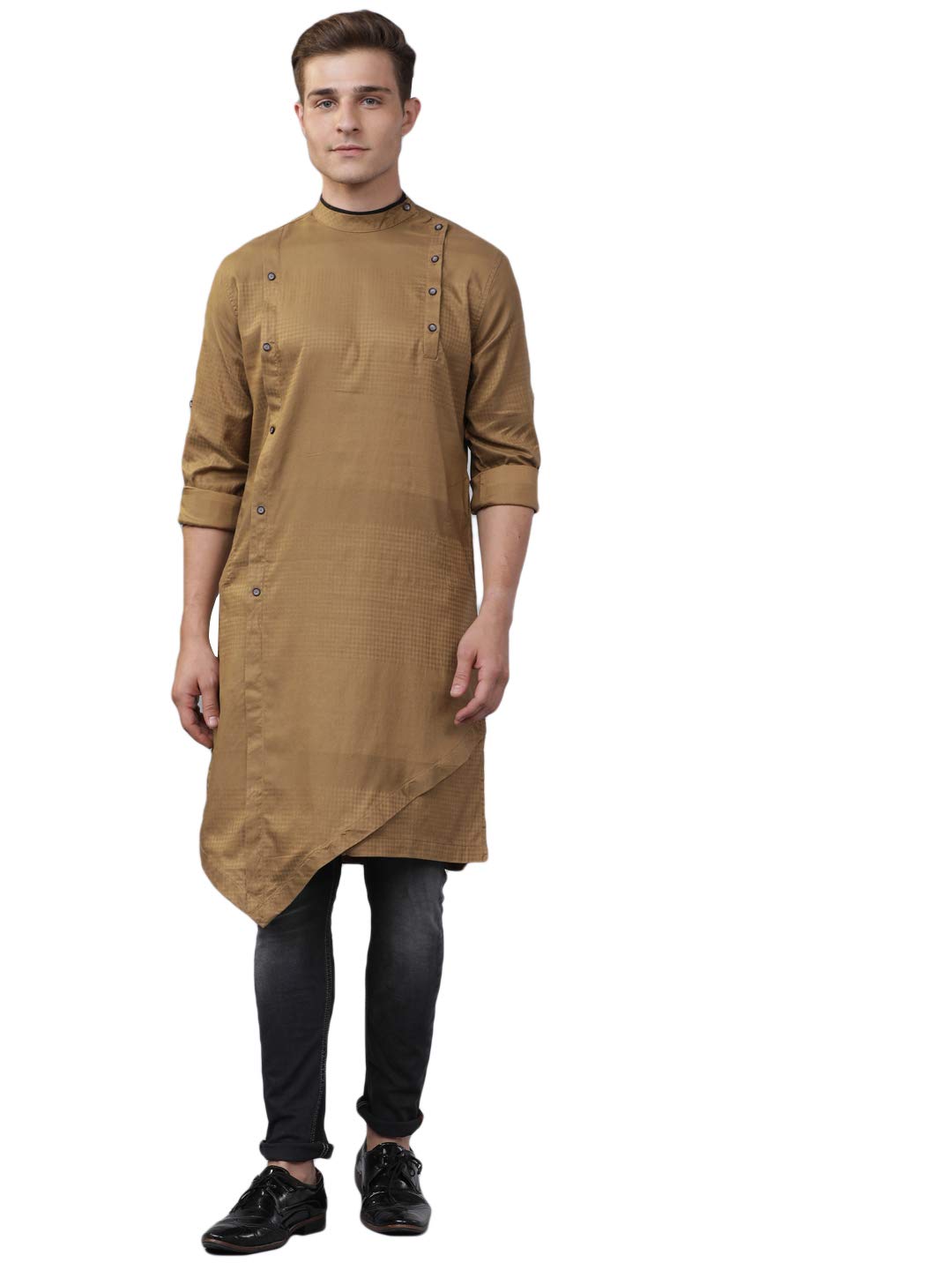 The Indian Garage Co Mens Slim Kurta