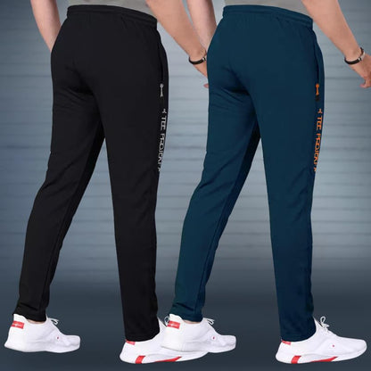 Pinkmint Combo Track for Men Lycra with Pocket for Gym, Tracking, Toga, Sport, Home