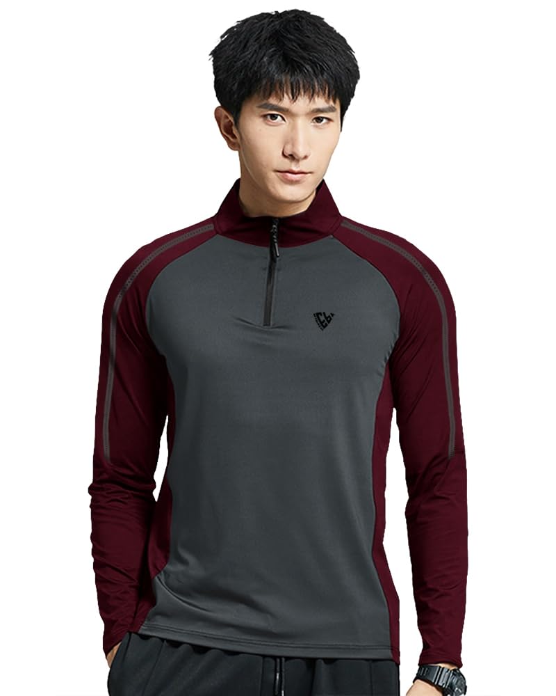 Noble Monk MenS Active Wear Regular Fit T Shirt |Full Sleeves |Casual T-Shirt For Men