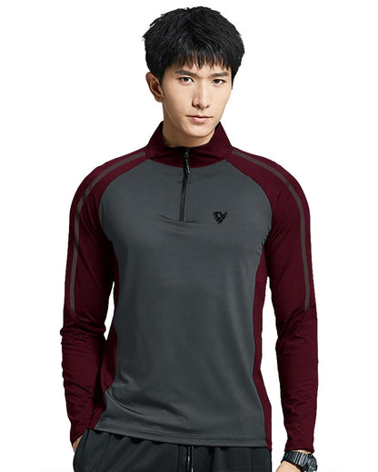 Noble Monk MenS Active Wear Regular Fit T Shirt |Full Sleeves |Casual T-Shirt For Men