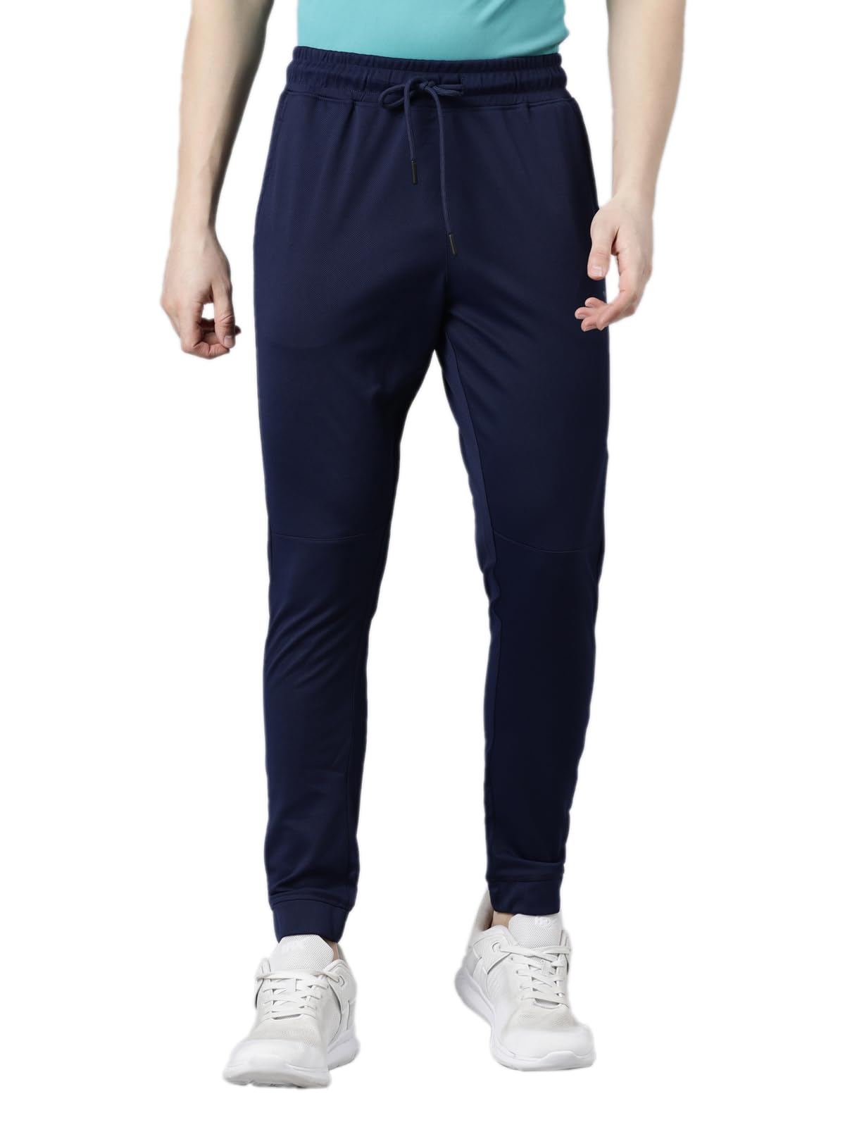 Pepe Jeans MenS Dry-Fit Moisture Wicking Active Trackpant Navy-M