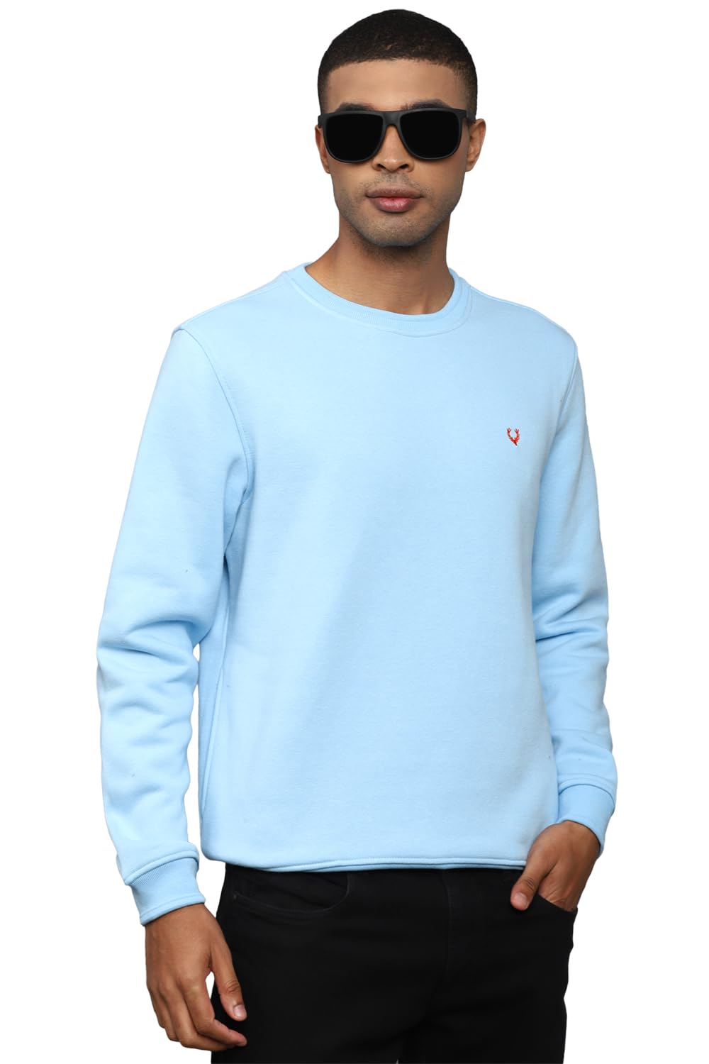 Allen Solly Men Casual Full Sleeve Crew Neck T-Shirt