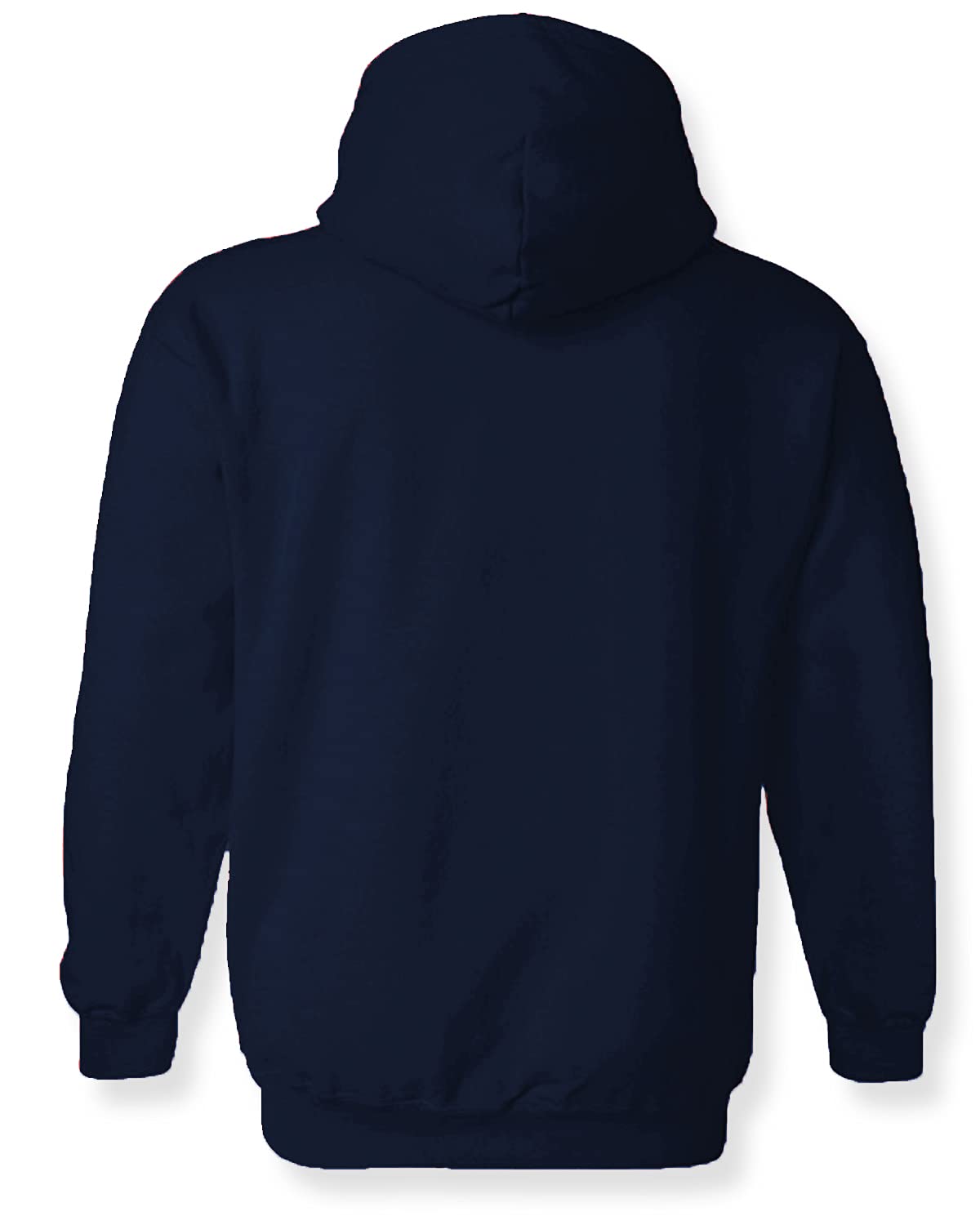 ADRO Men's Cotton Neck Hooded Sweatshirt (H21-M-REV-NB_Navy)