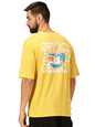Thomas Scott Mens Oversized Fit T-Shirt (TSKOversized_Yellow Greece